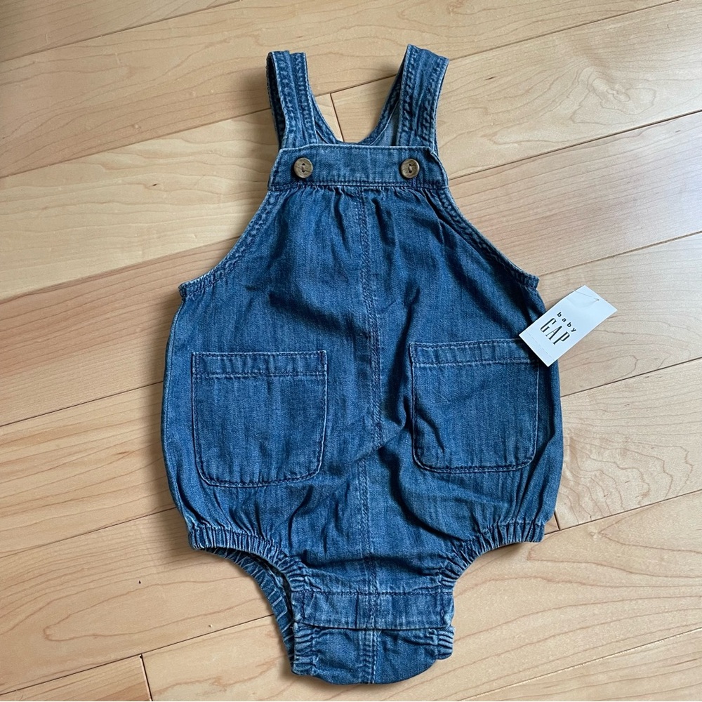 GAP Denim Overalls Bubble